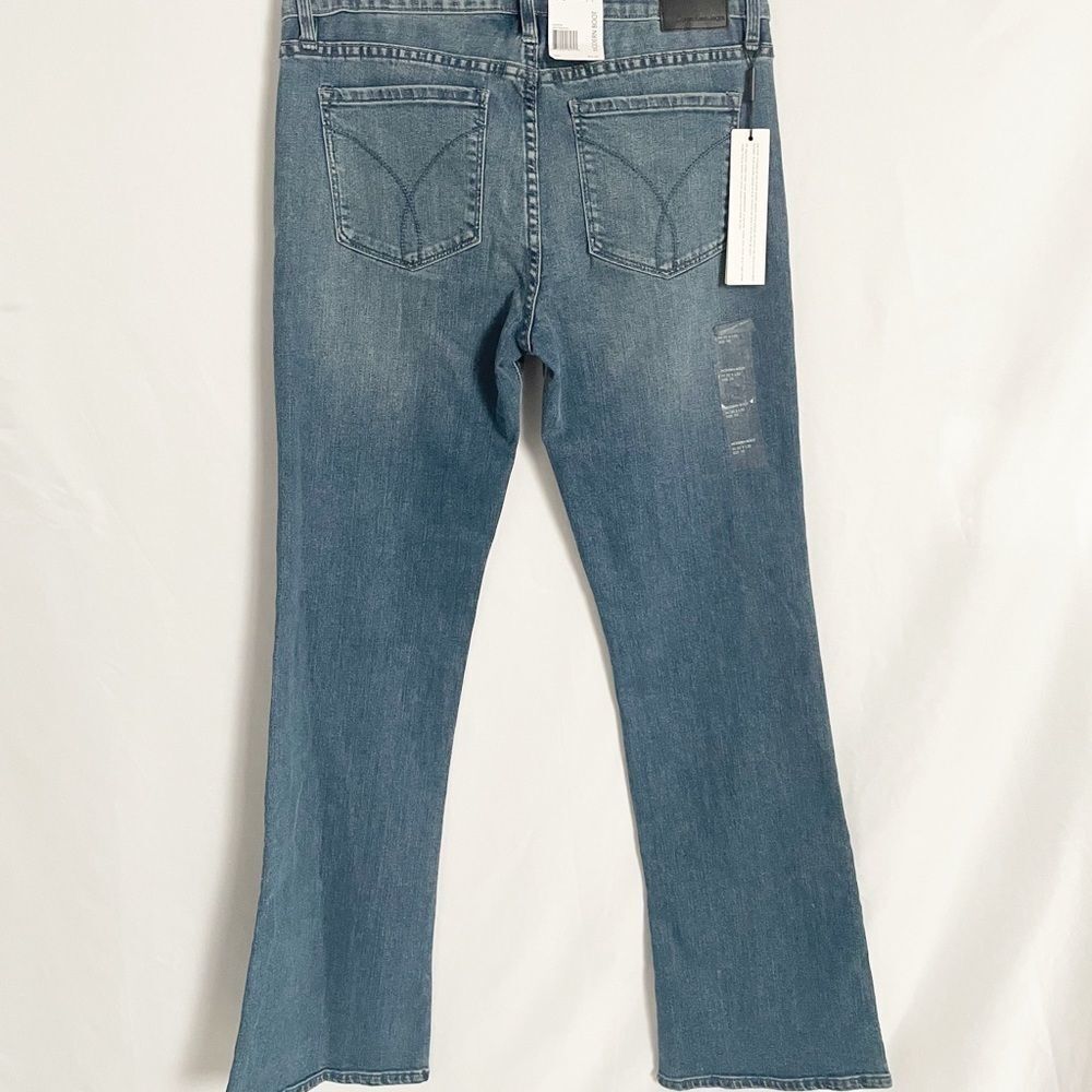 Calvin Klein Denim Modern Boot Medium Wash Jeans Size 10X32 - Picture 4 of 9
